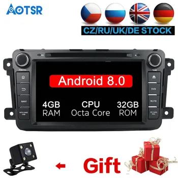 

Android 8.0 8 Core Car DVD Player GPS Navigation For Mazda CX-9 2012-2013 Multimedia HeadUnit stereo tape recorder 2 din radio