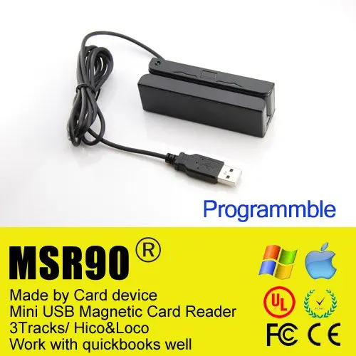 Только считыватель магнитных карт USB MSR90 Swiper POS|card reader|pos card readercard reader |