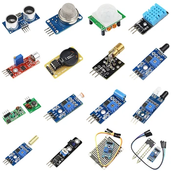 

Official smarian Smart Electronics 16 kinds of sensor Raspberry Pi 3 Raspberry Pi 2 Model B the sensor module package SR04 SR50