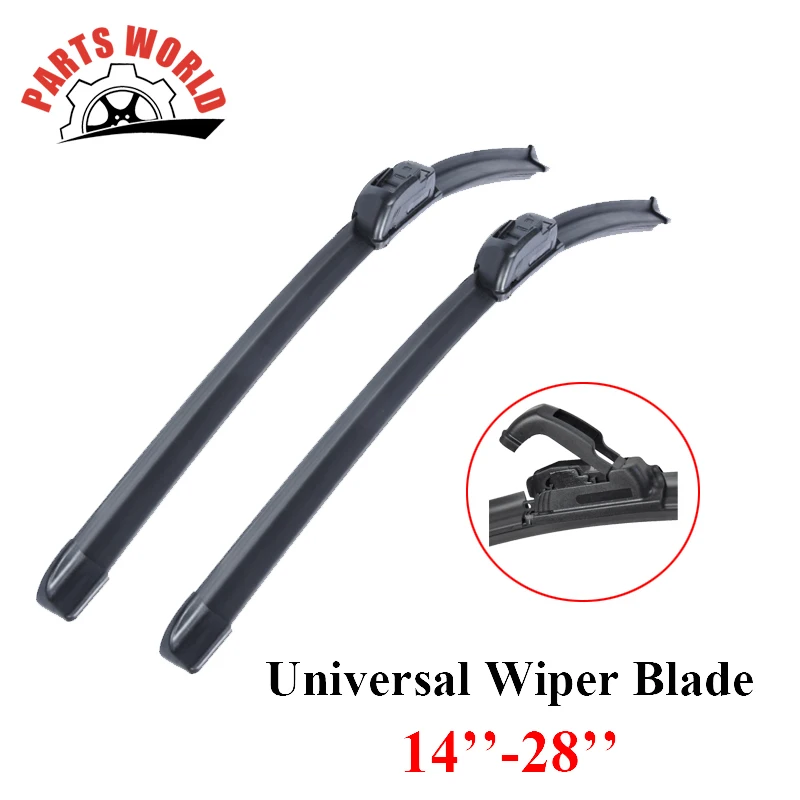 Universal Frame Wiper Blade For U Hook J type Car Rubber Windshield