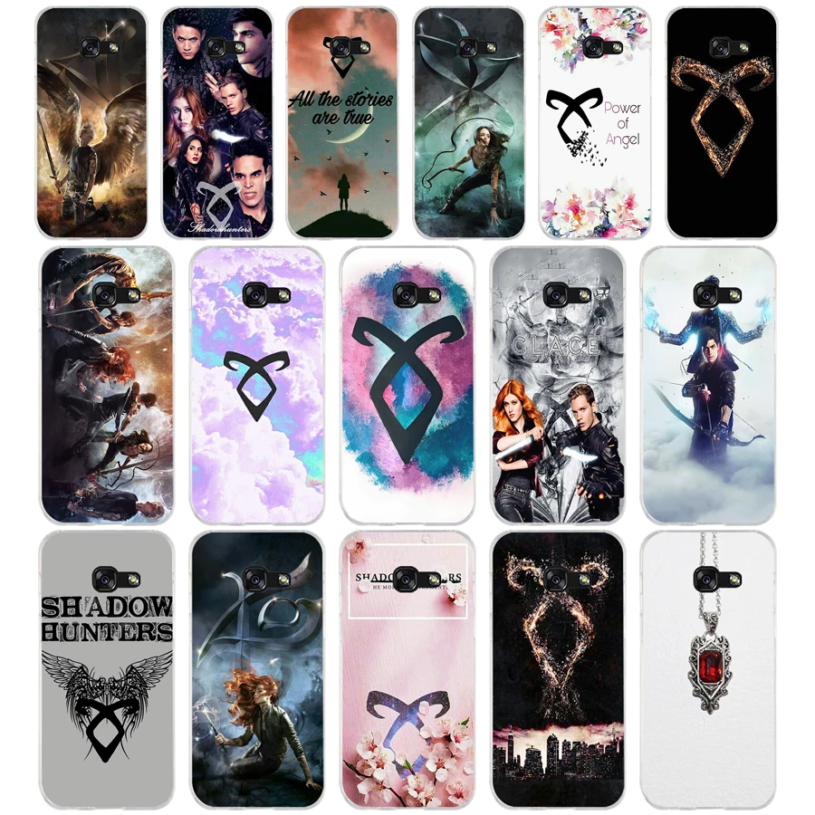 

240WE Shadowhunters Soft Silicone Tpu Cover phone Case for Samsung a3 2016 a5 2017 a6 plus a7 a8 2018 a9 star lite