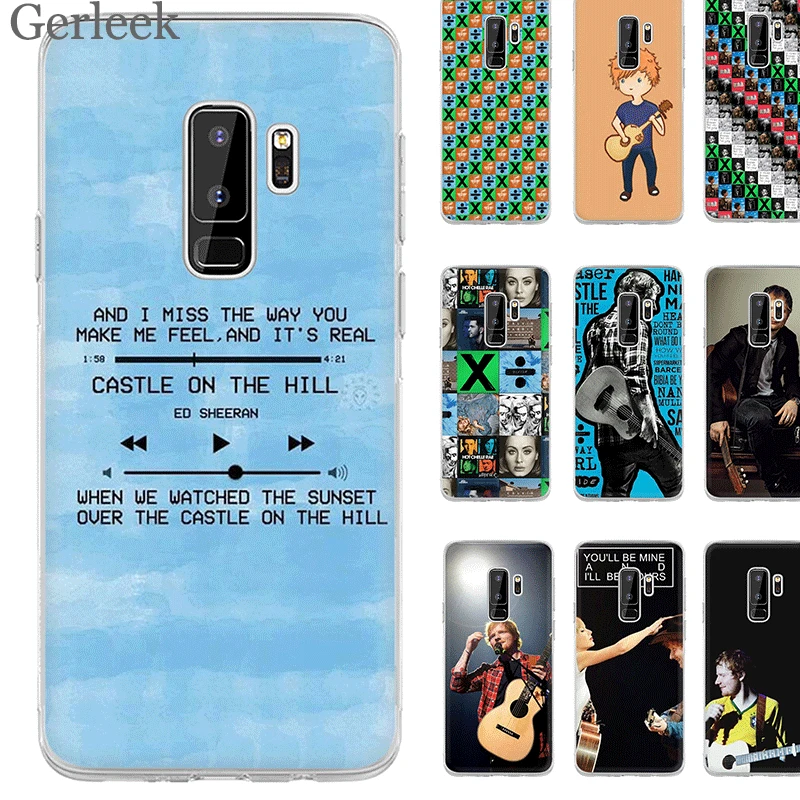 Чехол для телефона Desxz Ed Sheeran Samsung Galaxy S3 S4 S5 S6 S7 Edge S8 S9 S10 Plus S10e жесткий защитный