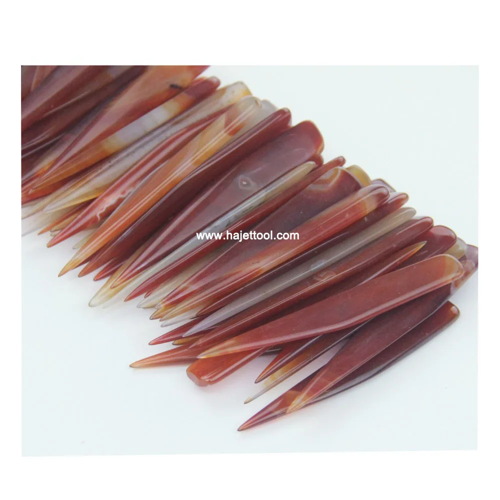 

Free Shipping Jewellery Tools Agate Burnisher Knife shape ring bangle polishing for Gold And Sliver 10pcs/lot