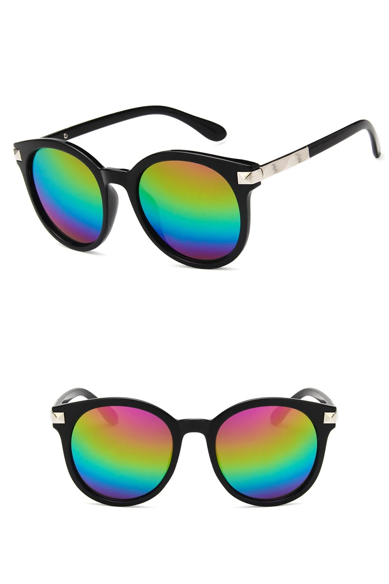 Николай "кошачий глаз" Для женщин светоотражающим Для женщин солнцезащитные очки дамы очки Óculos де золь люнет Soleil NL163