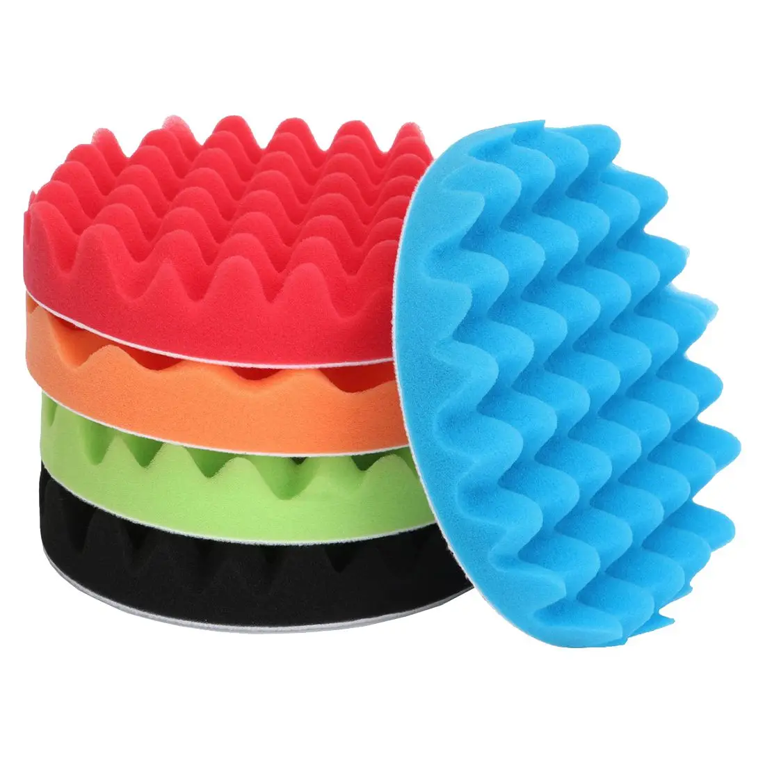 Buy 5Pcs 7inch 180mm Sponge Polishing Waxing Foam
