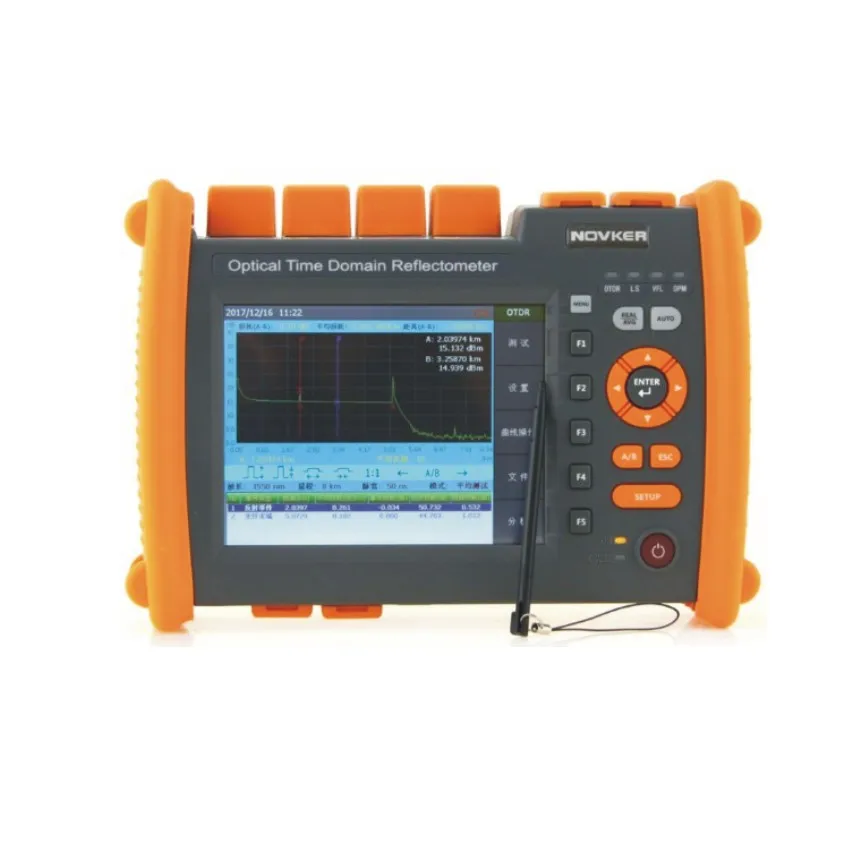 OTDR measuring Optical Fiber Cable OTDR test optical fiberin Fiber