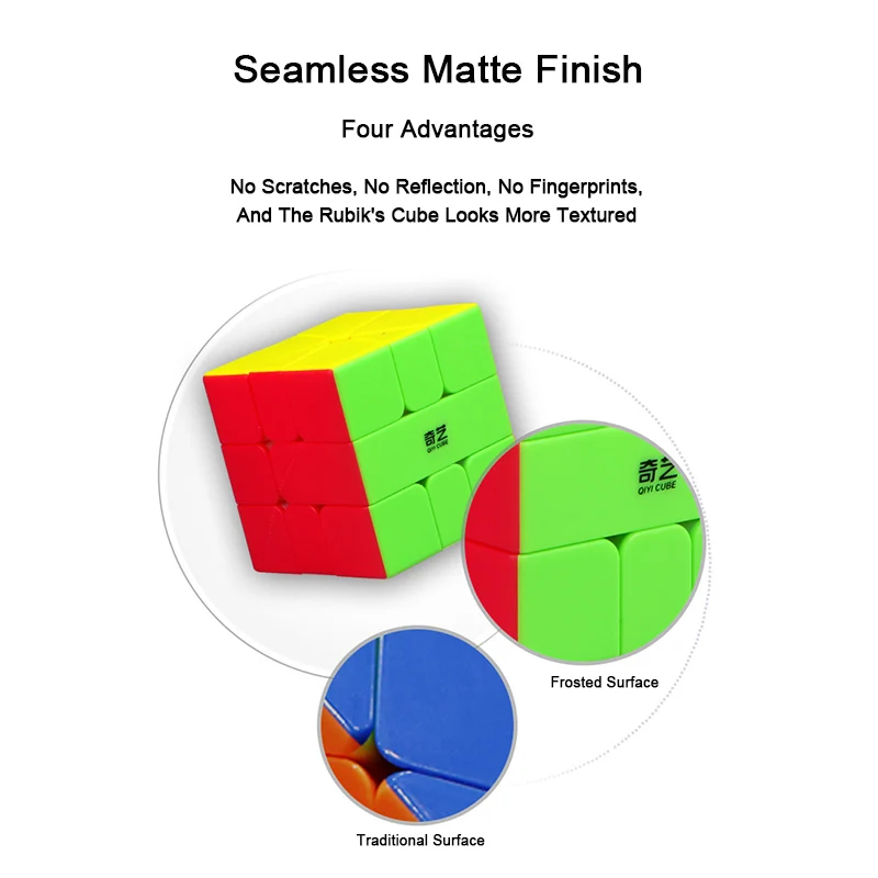 QIYI SQ1 куб магический скоростной куб для пазла магический блок для красочных наклеек Rubix Neo Cubo для детей и взрослых обучающая Подарочная игрушка