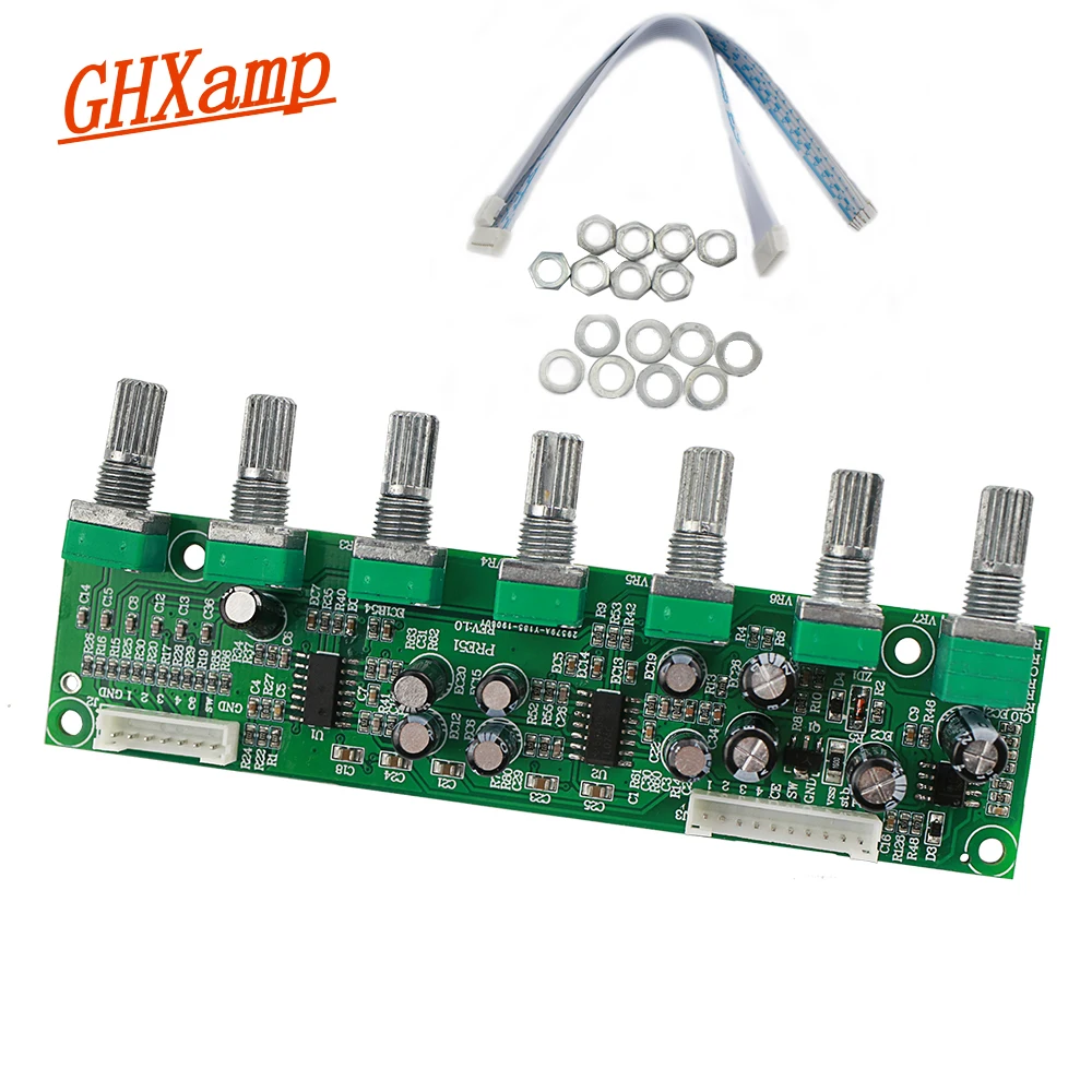 Предварительный усилитель GHXAMP 5 1 тоновый независимый канал Громкость + басовая