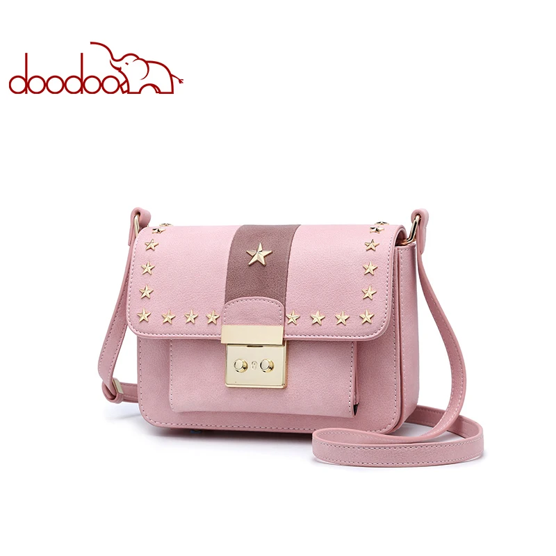 

Brand luxury handbags Women Bag Female Shoulder Crossbody Bags designer Ladies Artificial Leather Rivet Newest Messenger Bags