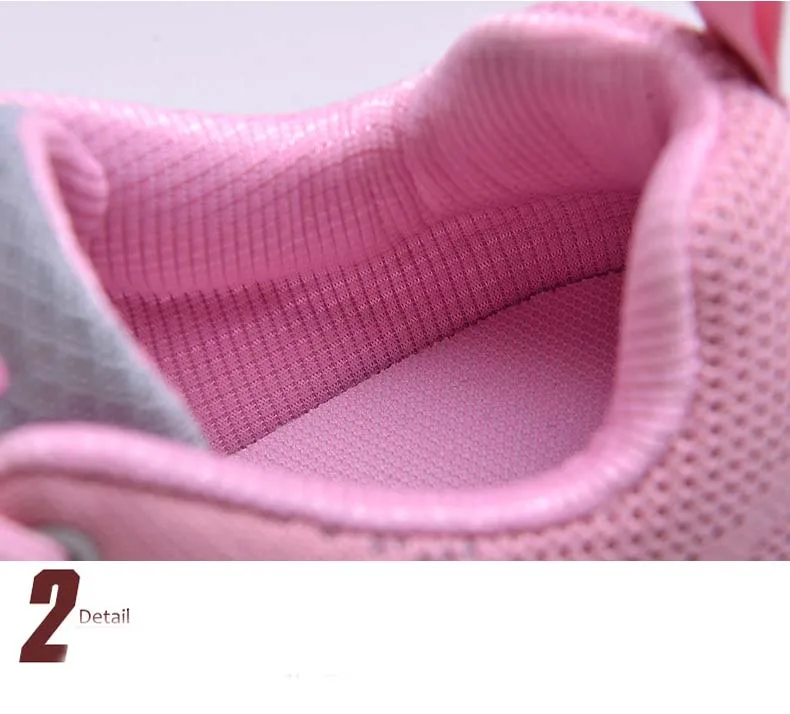 2018 - Women- casual- shoes- fashion- breathable- Walking -mesh- lace- up- flat -shoes -sneakers- women - tenis- feminino- Fast -delivery (24)