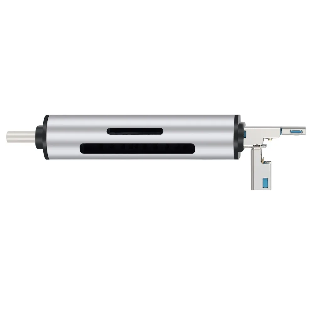 PROSTER 3-in-1 Тип C OTG кардридер с USB женский интерфейс для ПК USB 2,0 считывание карт памяти TF адаптер компьютера