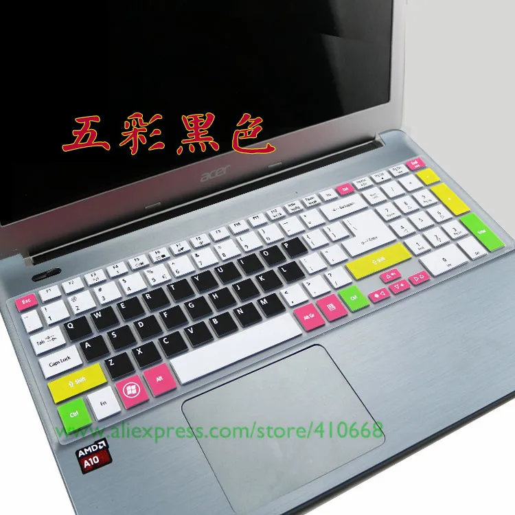 15 6-дюймовый ноутбук клавиатура защитная пленка для Acer Aspire E1 522 570 532 5830 5755 V3 E5 511 571G