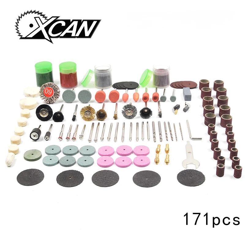 171PC Dremel Accessories Rotary Tool Bit Set Electric Rotary Tool Accessories For Grinding Polishing Cutting With