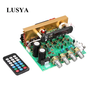 

Lusya Bluetooth 2.1 Digital Audio Amplifier Board 80W*2+80W Multi-function TF U disk AUX hifi power Amplifier AC18-26V E1-007