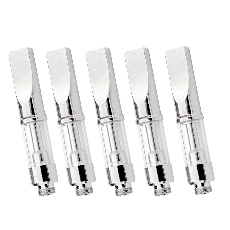 Original A3 Atomizer 0.3 0.5 0.8 1ml Glass Dual Coil Vaporizer Ceramic coil Pen Atomizer E Cigarette V2 (10)