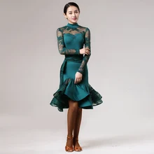 green women latin dress latin dance costumes for women latin salsa dress for dance competition latin dance tango dress fringe