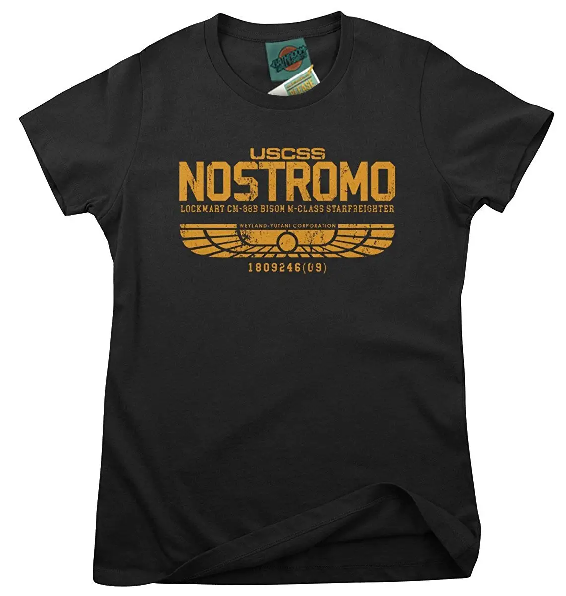 Ванная комната стены пришельца вдохновил Nostromo sci-fi ужас T-SHRT женская футболка 2018