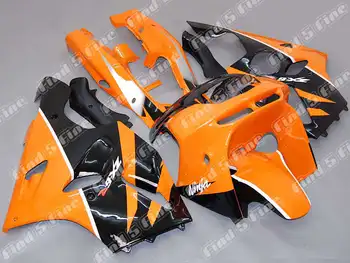 

orange black for KAWASAKI Ninja ZX-6R 94-97 ZX6R 94 95 96 97 ZX6R 1994-1997 ZX 6R 1994 1995 1996 1997 ABS fairing kit