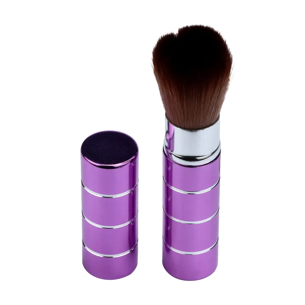 

Portable Extensible Makeup Metal Telescopic Brush Cheek Blush Powder Brush Makeup Brush pinceaux maquillage YL