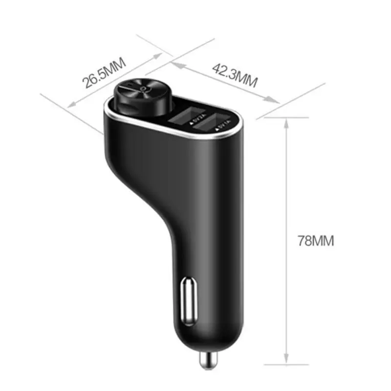 T10 Bluetooth наушники мини портативный один наушник двойной зарядное устройство USB громкой связи беспроводная гарнитура для вождения iPhone Xiaomi