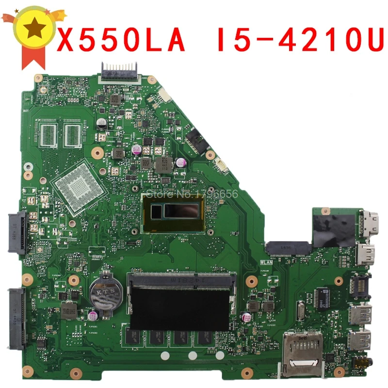 X550LA Motherboard i5 4210 REV2.0 For ASUS A550L A550LN R510L X550LD laptop Motherboard X550LA
