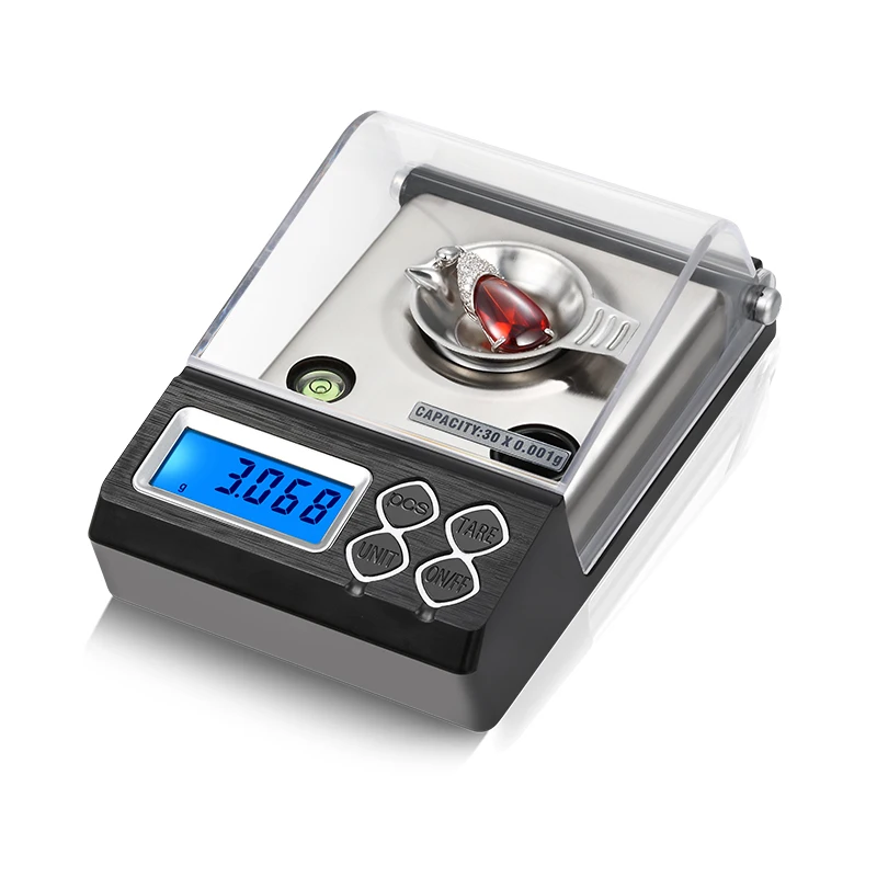 50g Electronic Scales LCD Digital Scale 0.001g Jewelry Medicinal Herbs