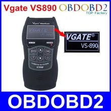 Новые VS890 Универсальный Авто диагностический сканер Vgate VS890 OBD2 может-bus неисправностей автомобилей кодекса reader vs-890 мульти -языков