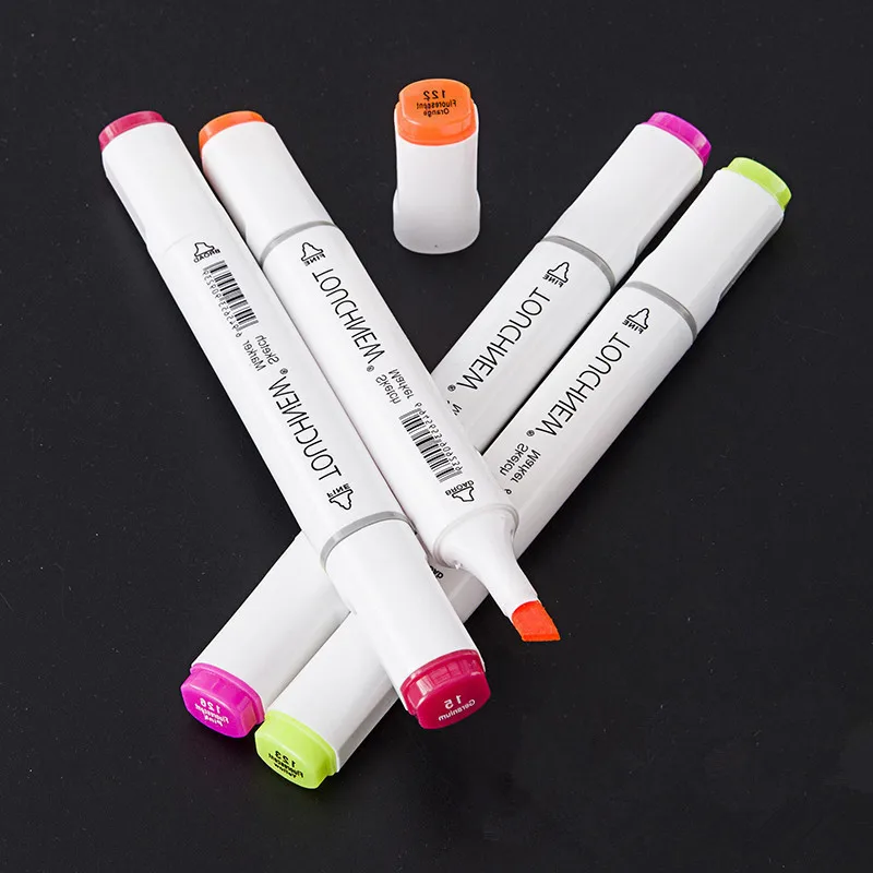 

30/40/80 Colors Artist Dual Head Sketch Markers Set for Manga Marker School Drawing Marker Pen Design art Supplies