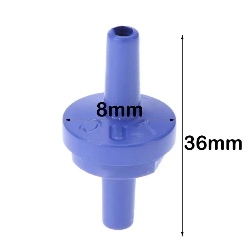 5 шт./компл. аквариума свет воздушный насос обратный клапан в одну сторону невозвратный клапан аквариум воздушного насоса воды