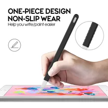 Силиконовый чехол для Apple Pencil 2-го поколения, защитный чехол для iPencil 2, кожный чехол, держатель для iPad Pro 11, 12,9 дюйма