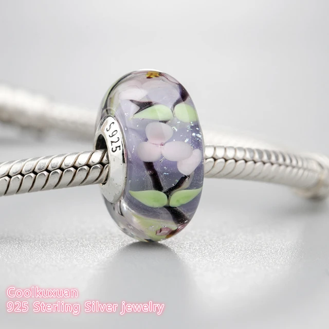 Enchanted garden murano glass best sale charm