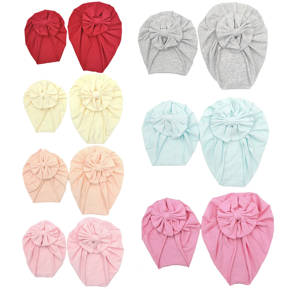 

Newborn Bowknot Cute Baby Hat Infant Fashion Headwrap Baby Girls Hair Accessory Kidocheese