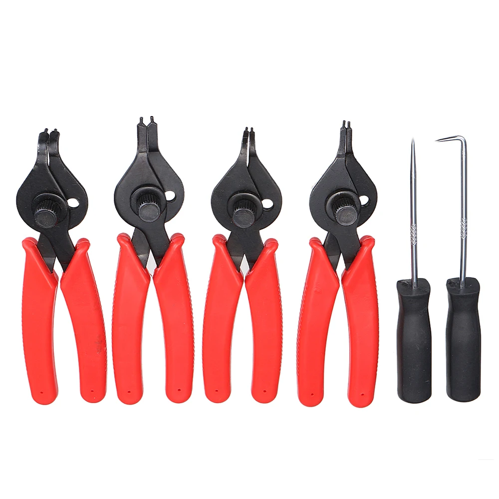 

Snap Ring Plier Set 11Pcs Mechanic PRO Circlips w/Case Car Truck Motorcycle Hand Tool Set Multi Tools Flexible Head