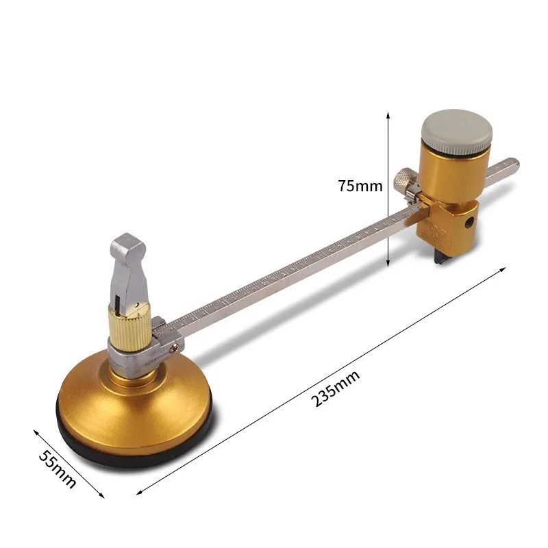 Многофункциональный промышленный стеклянный режущий ролик типа 400 мм круглый диаметр циркуля для резки стекла ручной инструмент