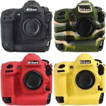 

Lightweight Camera Bag Case Protective Cover for nikon D4 D4s Camouflage Black yellow red colour