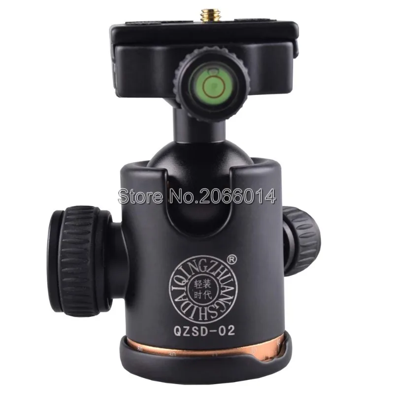 QZSD-02     Ballhead + Quick Release Plate Pro  ,    6.0 