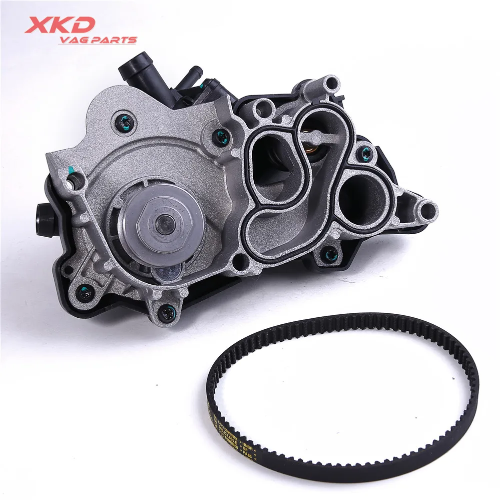 

EA211 Engine Water Pump Set For Golf J-etta Beetle CC Tiguan A-udi A3 A4 Q3 1.4T 04E 121 600 AG 04E 121 605