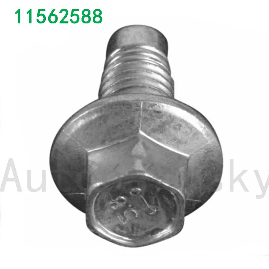2x M12x1.75 Oil Pan Drain Plug Bolt For Chevrolet GMC Pontiac Hummer 11562588