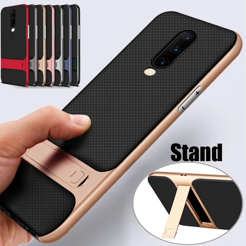 

OnePlus 7 Pro case One Plus 7 cover anti-shock hybrid soft TPU case + hard bumper cover for Oneplus7 Pro phone coque capa fundas