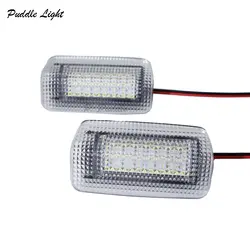 2x 24SMD для Toyota Land Cruiser 200 серии 150 серии Прадо MK4 J150 2007 для Lexus ES240 IS250 светодио дный любезно дверь лампочки