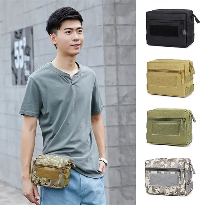 

Kingdetector Professional Metal Detector Camo Bag Finds Pouch Hip Waist Bag for Metal Detecting Accessories