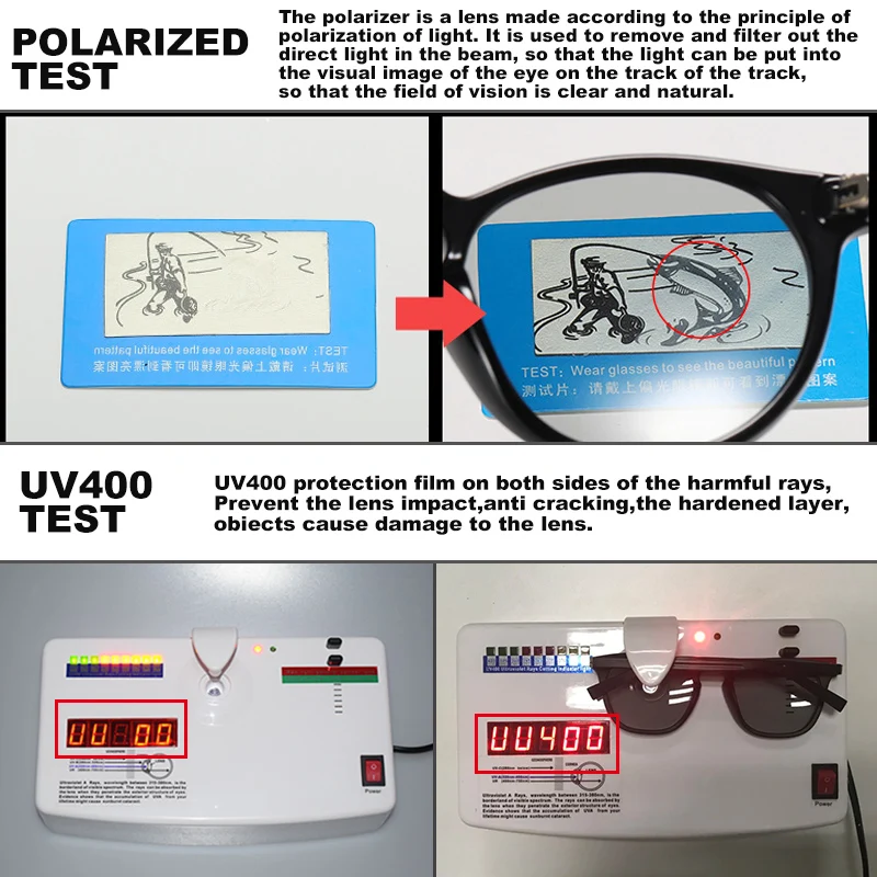 LIOUMO Top Ultralight Round TR90 Polarized Photochromic Sunglasses Men Women UV400 Lens Sun Glasses Discoloration Shades Glasses 5