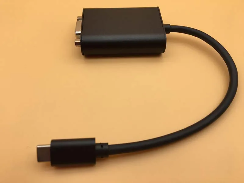 Type C к VGA адаптер USB 3 1 кабель преобразования алюминиевый корпус использовать для