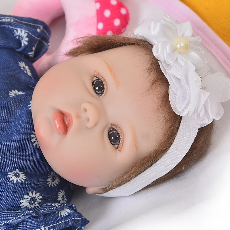 Bebes Reborn Девочка Кукла игрушка 42 см Силиконовые реборн Детские куклы игрушки для ребенка подарок на день рождения пупсик настоящий живой