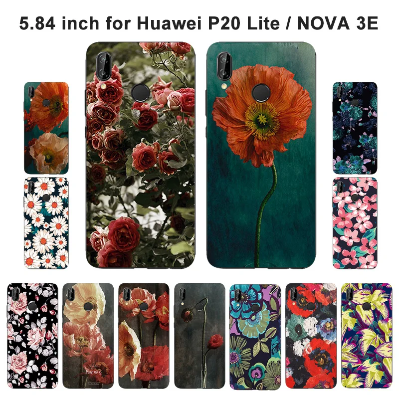 Тонкий силиконовый мягкий чехол для Huawei Nova 3e 5 84 дюйма | Мобильные телефоны и