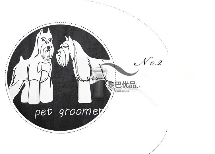 Pet groomer форма сократить ПЭТ волосы дышащий мягкий мех профессионального парикмахера халат с логотипом