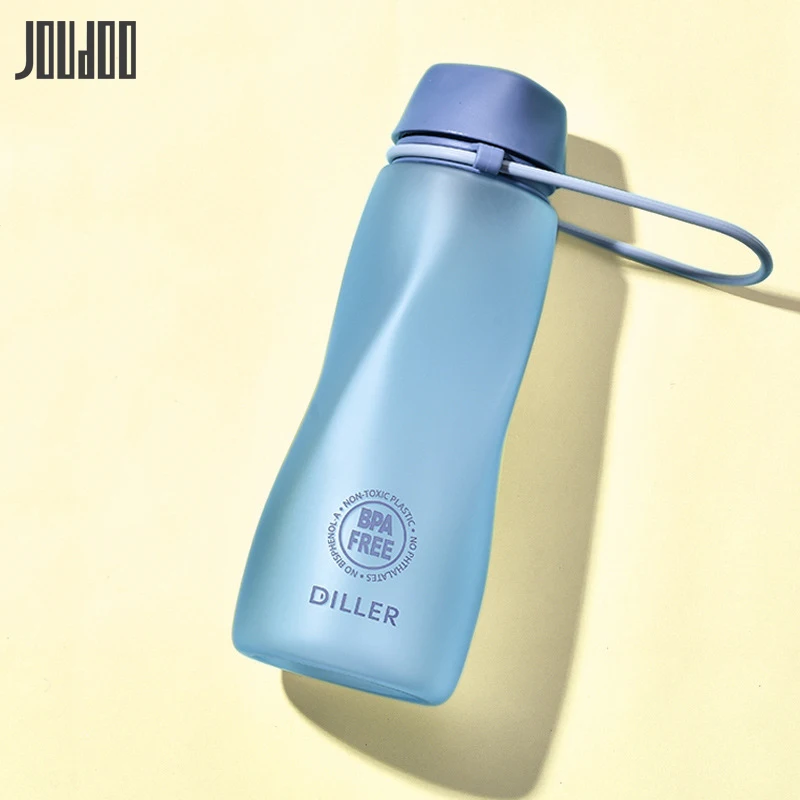 

JOUDOO Creative Tritan Plastic Water Bottle Sport Direct Small Hand Cup Scrub Adults Camping Tour Drinkware BPA Free Wholesale35