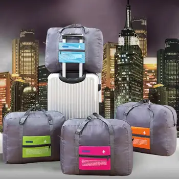 

New folding travel bag hand luggage large capacity waterproof travel bag folding aircraft bag