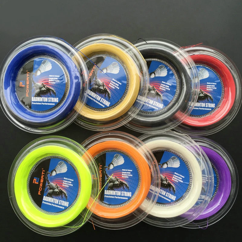 Durable Quality Rainbow Reel Professional Badminton String Reel 200m 