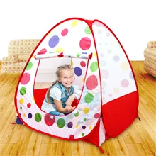 Kids Play House Tent Portable Foldable Folding Tent Children Boys Girls Gifts Play House Indoor Outdoor Toy Tents game House